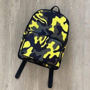 Forever 21 Neon Camo Print Mini Backpack
